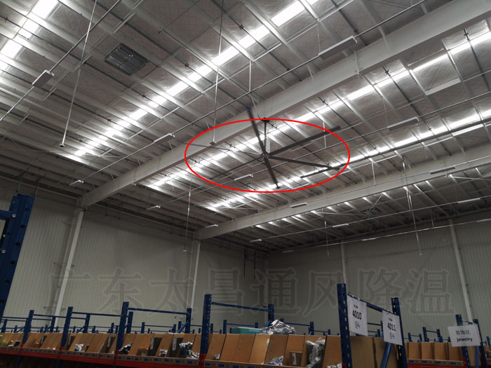 廠房車(chē)間安裝大型工業(yè)大風(fēng)扇效果如何？